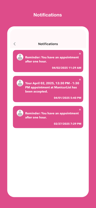 ManicurList Screenshot 8 of 8