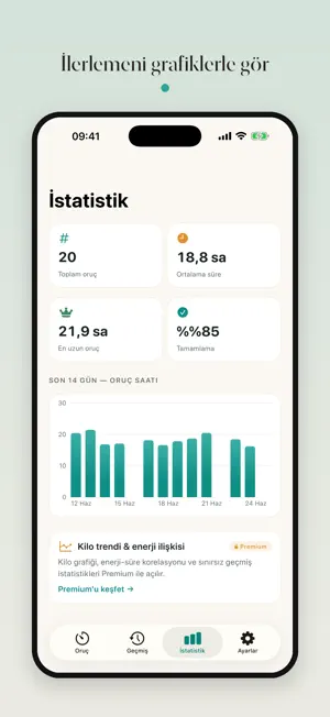 Oruç Koçu - Fasting Tracker screenshot 3