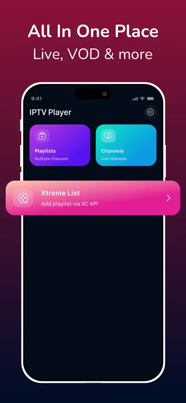 IPTV Player: Streamflow Pro screenshot 1 of 10