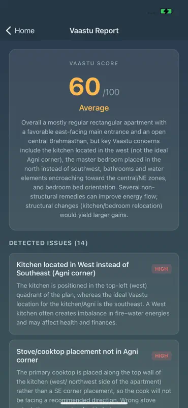 Vaastu AI- Floor Plan Analyzer screenshot 7 of 9