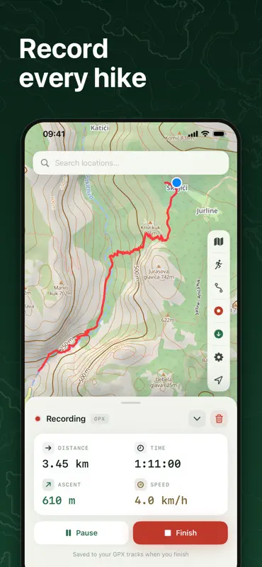 Topo Maps & Trails Offline screenshot 3 of 5