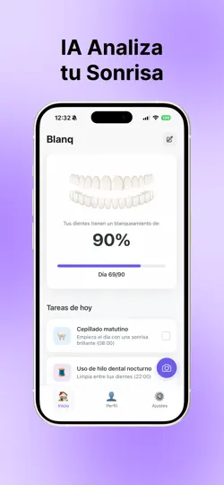 Captura de pantalla de Blanq Ai: Blanquea Tus Dientes en iPhone 2