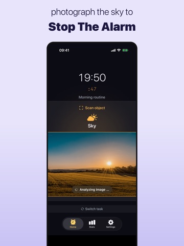 Loud Alarm Clock: Risey iPad screenshot