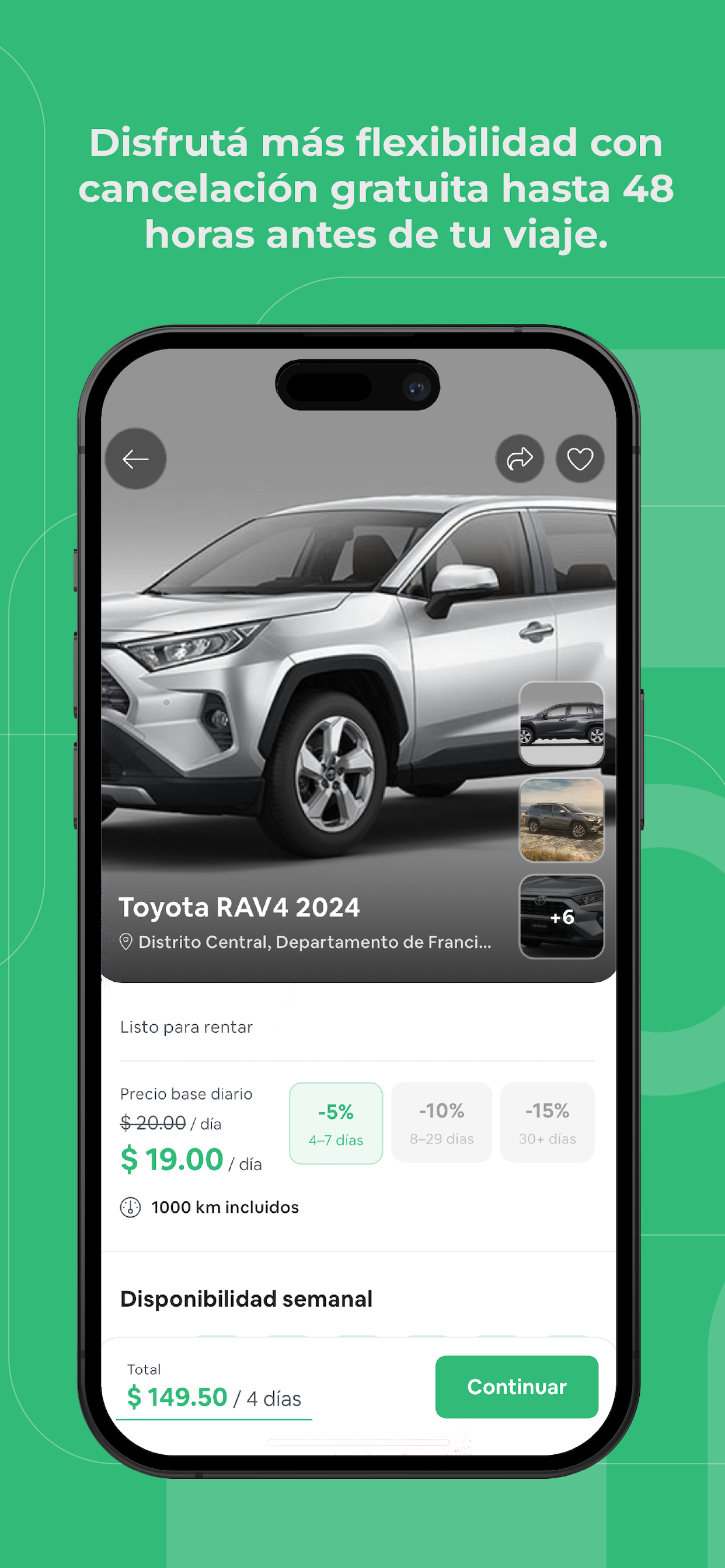 Tally - Car rental marketplace screenshot 6