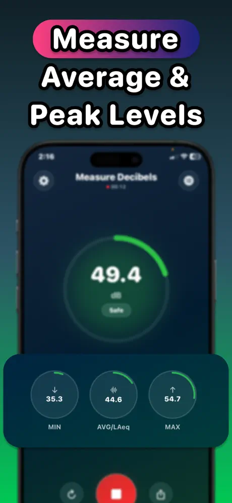 Measure Decibels screenshot 7