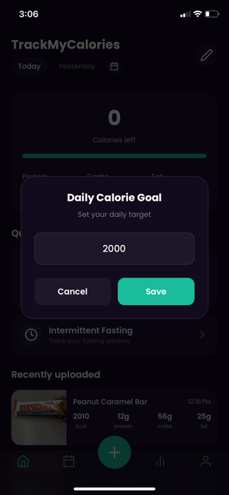 Calorie Tracker: AI Scan Screenshot 6 of 7
