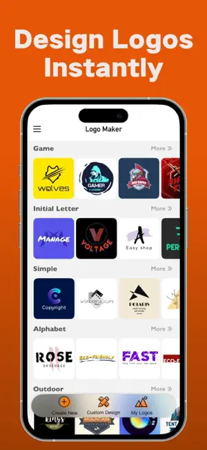 Logo Maker: Watermark Designer screenshot 1