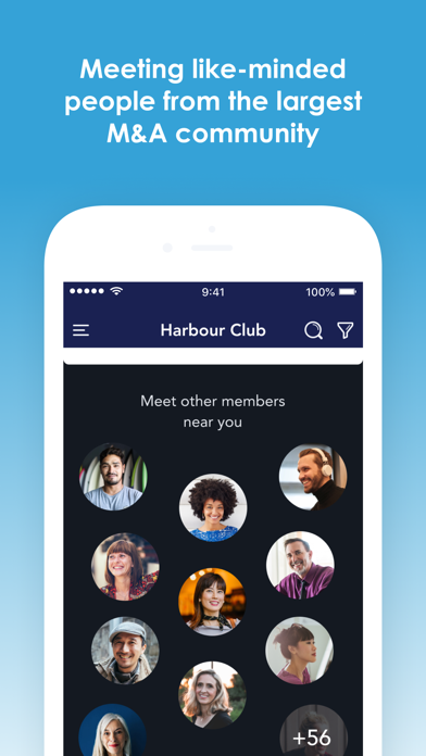 Harbour Club app screenshot