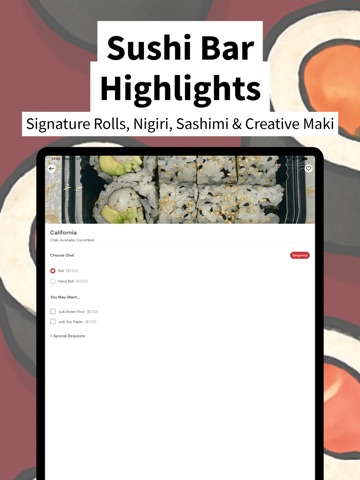 Jade Bistro iPad screenshot