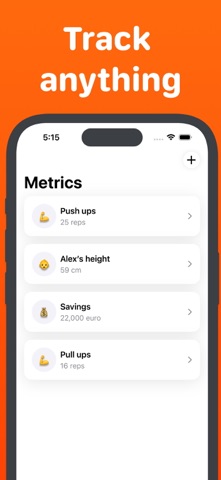 Progress Tracker - Gym & Goals Screenshot 1 of 5