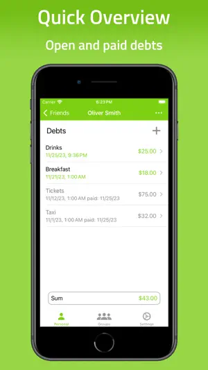 Who Owes Me - Payment Tracker screenshot 3