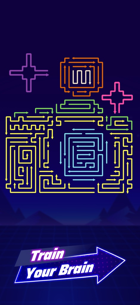 Arrow Game: Color Escape - Este nivel exhibe un ingenioso diseño de cámara fotográfica, invitando a los usuarios a resolver los elementos de un laberinto en diferentes tonos para afinar su lógica.