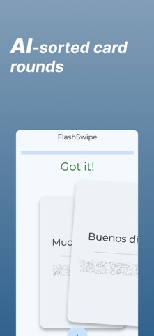 FlashSwipe — Learn words fast Screenshot 3 of 5