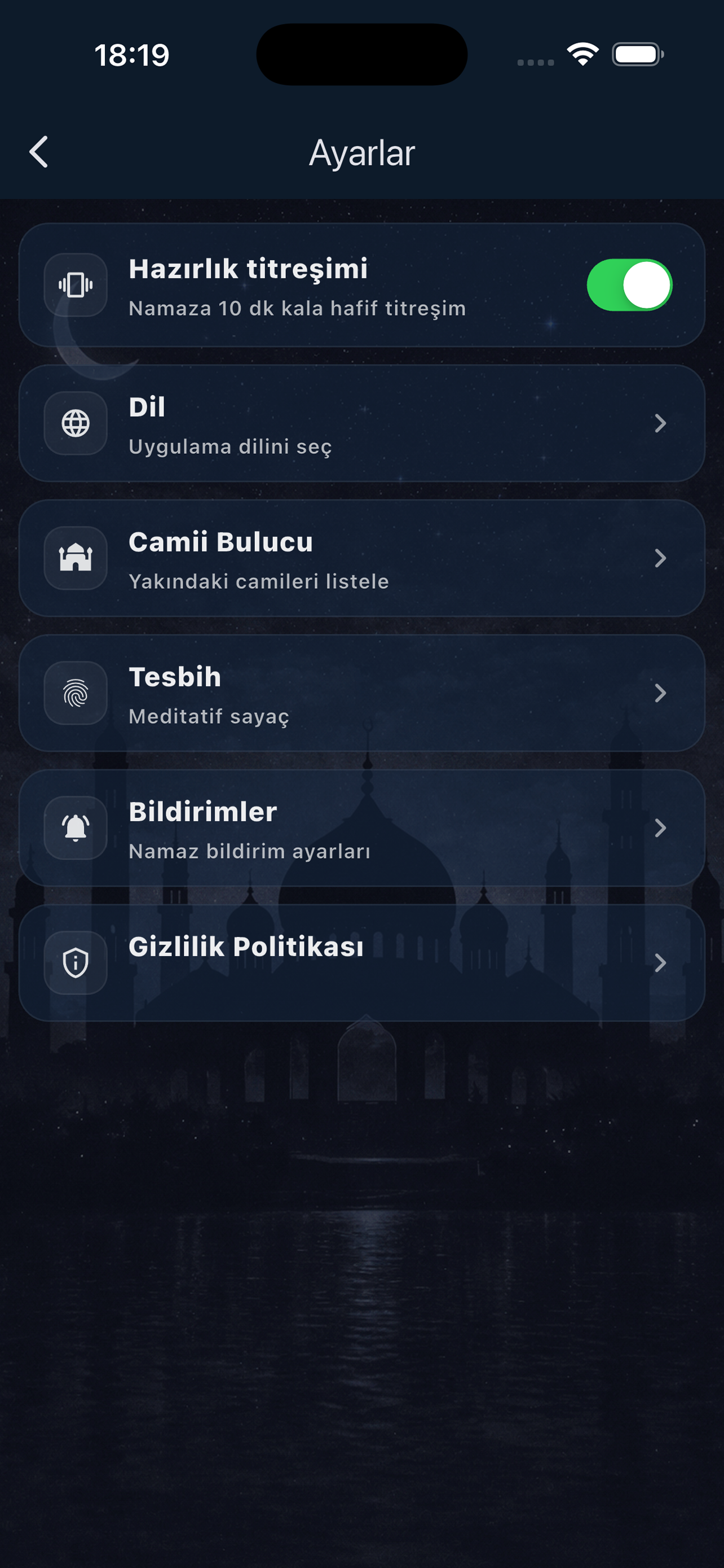 Tam Vakit – Namaz Vakitleri
