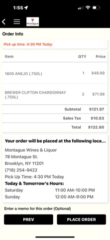 Montague Wines & Spirits Screenshot 4 of 4