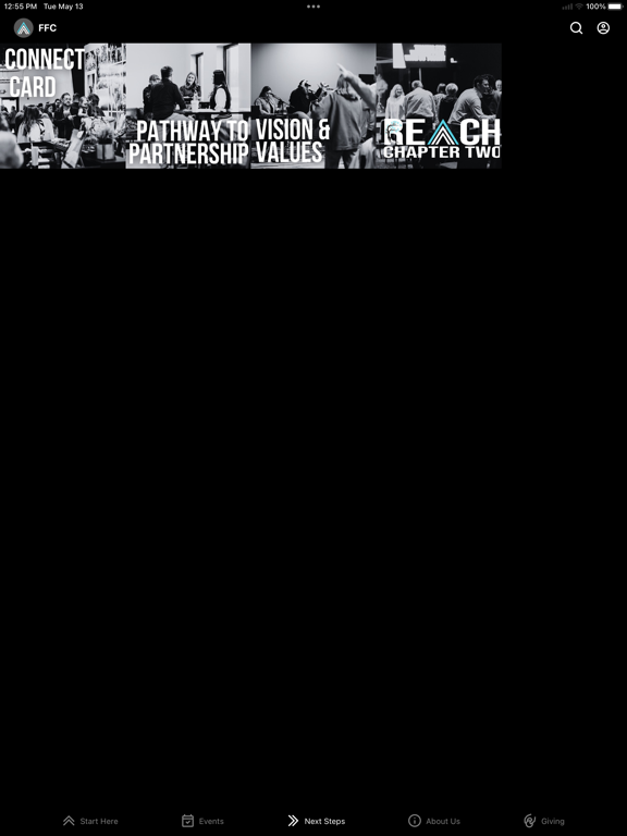 Faith Family .Church iPad screenshot 3 - Education app