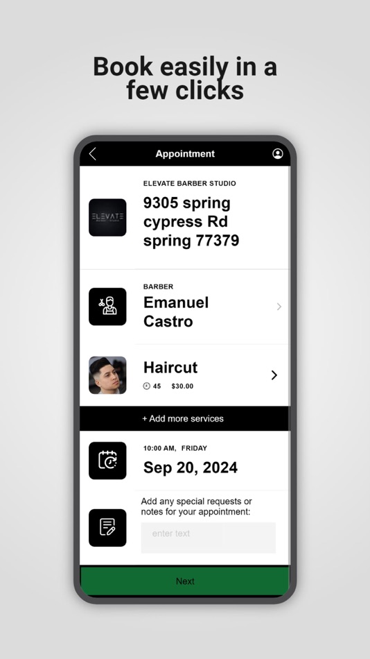 #3. Elevate Barber Studio App (iOS) 由: Tecwi Engineering GmbH