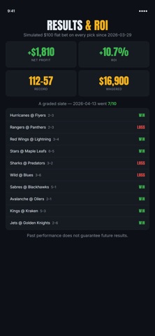 WP Hockey Predictor: Picks Screenshot 6 of 6
