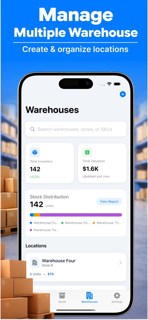 Inventory Tracker - Stock - Business App | MWM