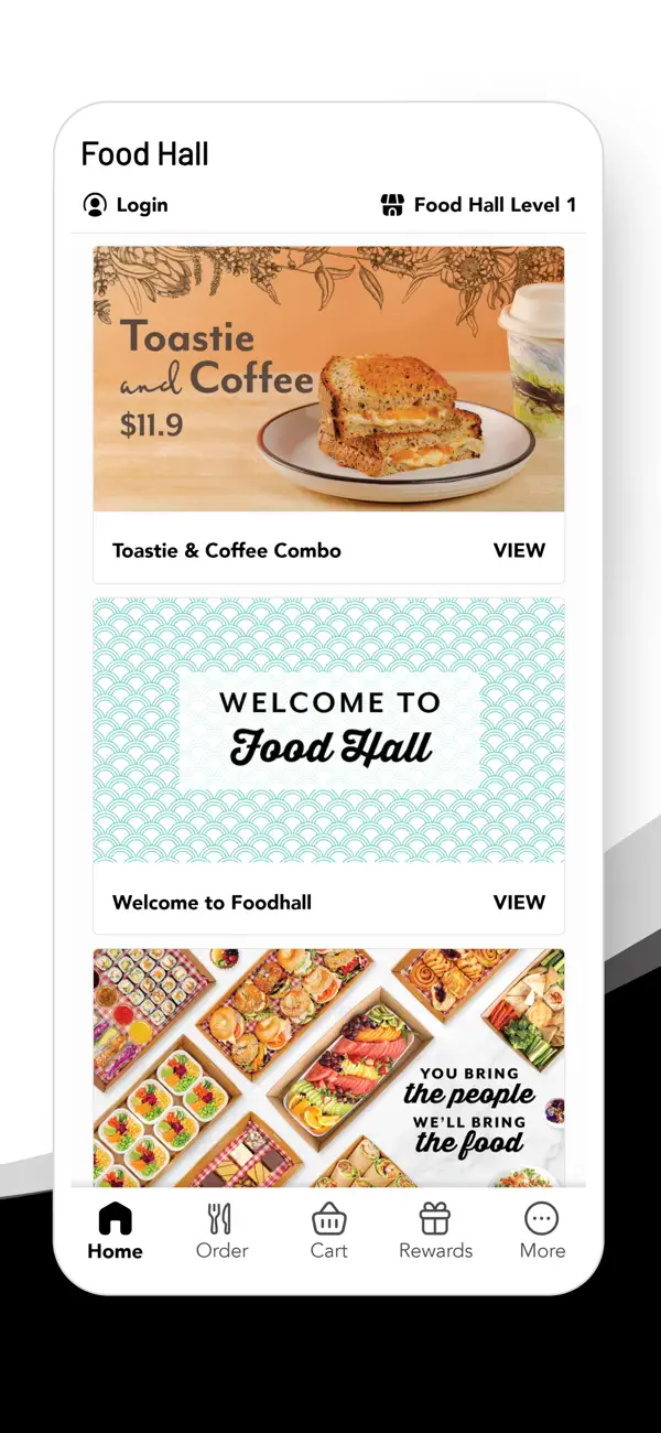Screenshot #2 pour Food Hall