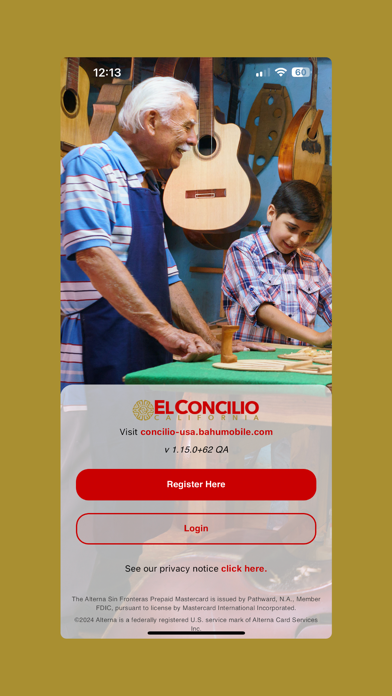 El Concilio California Card Screenshot