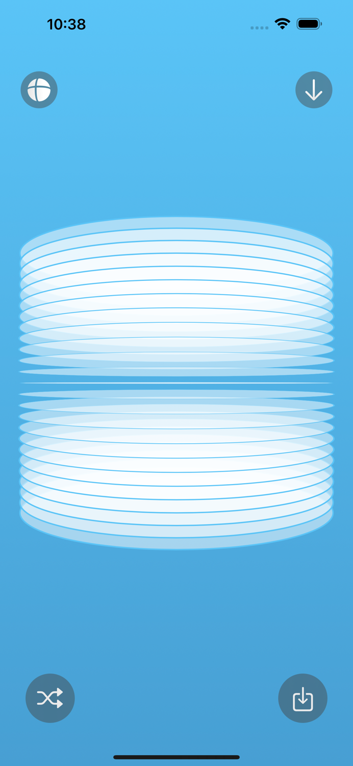 Creador de arte con formas