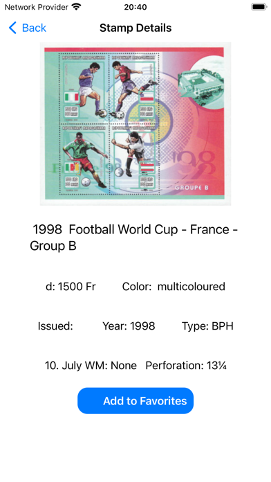 Postage Stamps of the world Screenshot