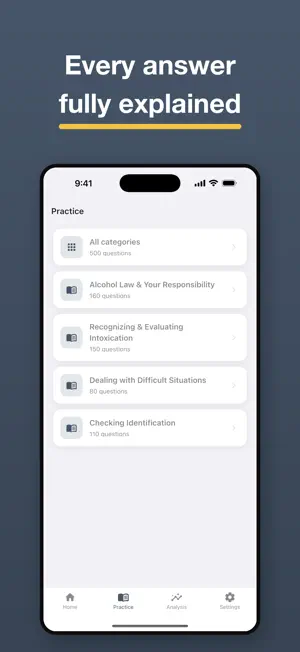 ServSafe Alcohol Test Prep screenshot 3