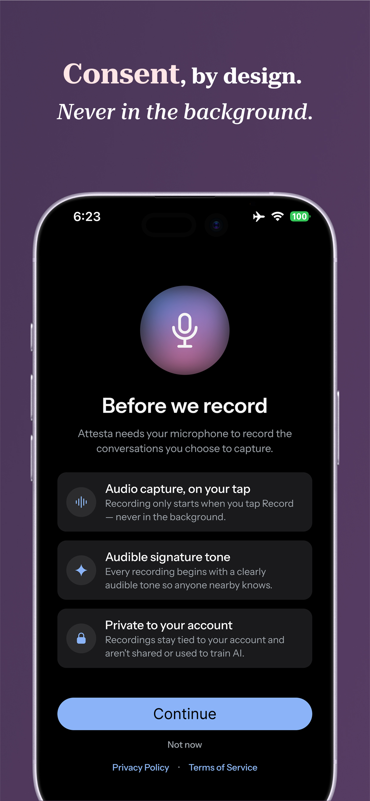 Attesta: AI Voice Recorder screenshot 7