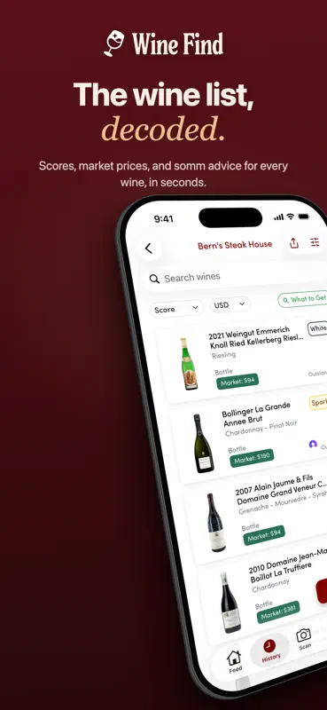Wine Find: Pocket Sommelier screenshot 1 of 8