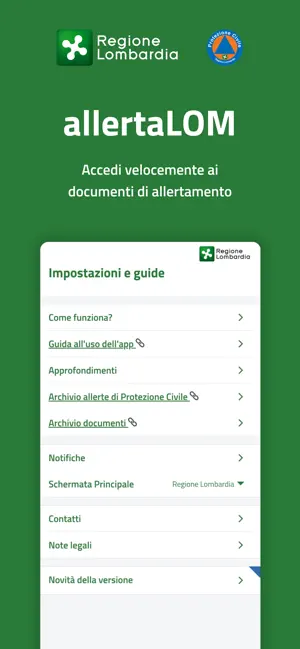 allertaLOM iPhone screenshot 6