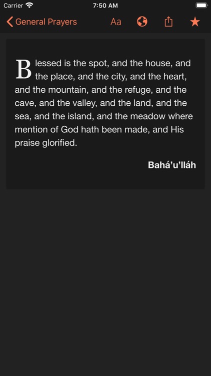 Bahá’í Prayers