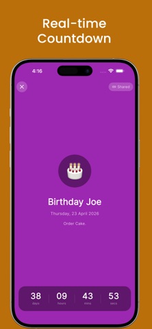 Countdown Reminder! screenshot
