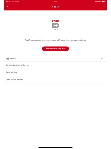 TrueID Lite : Live TV iPad screenshot