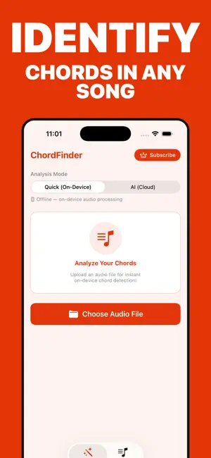 Chord Finder Guitar Chords AI screenshot 1