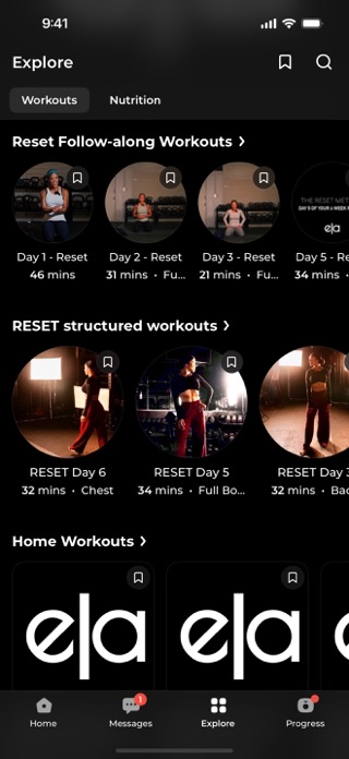 e/a workout Screenshot 3 of 9