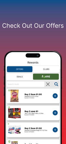Clark Rewards iPhone screenshot