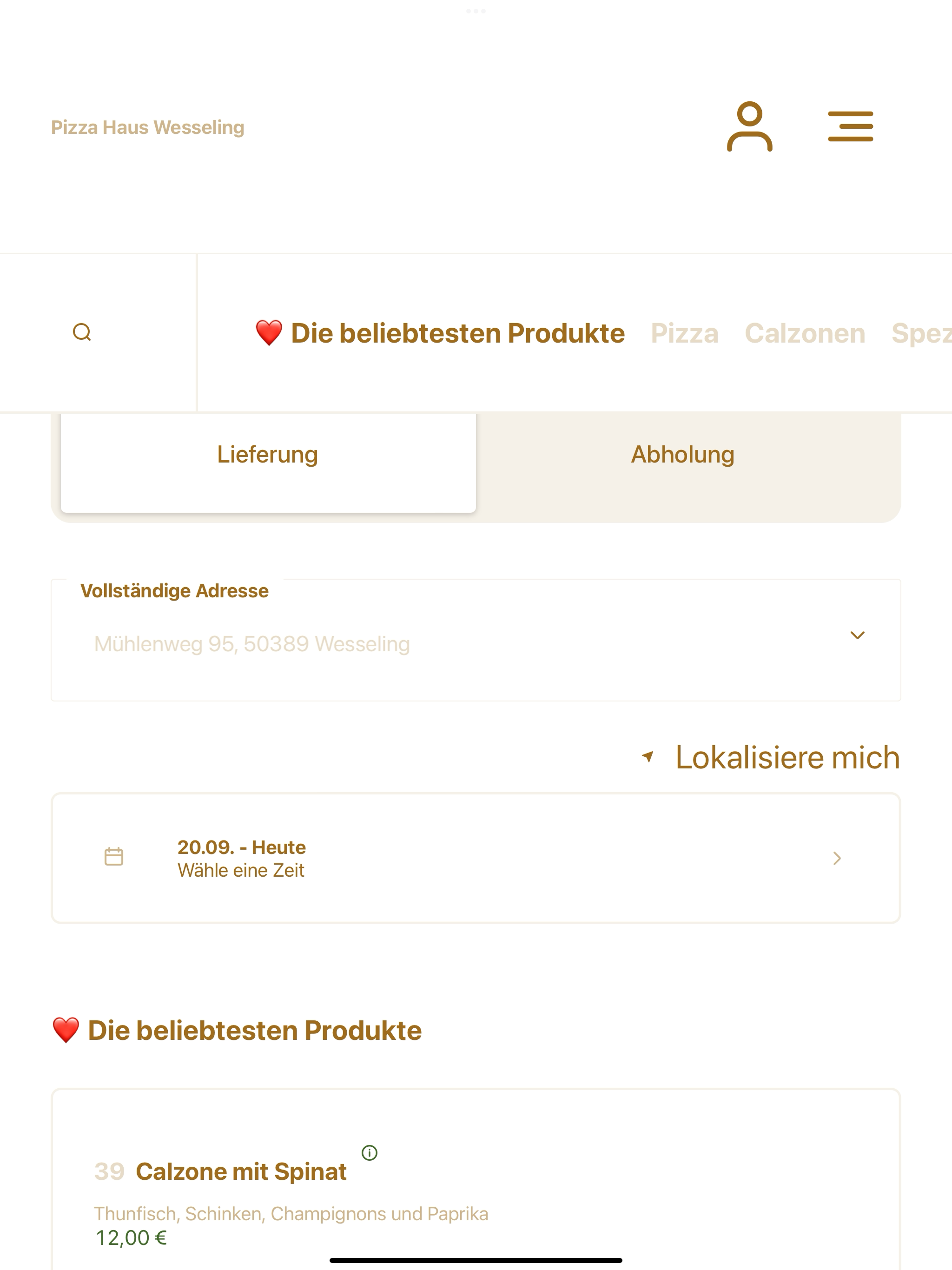 Pizza Haus Wesseling screenshot 7