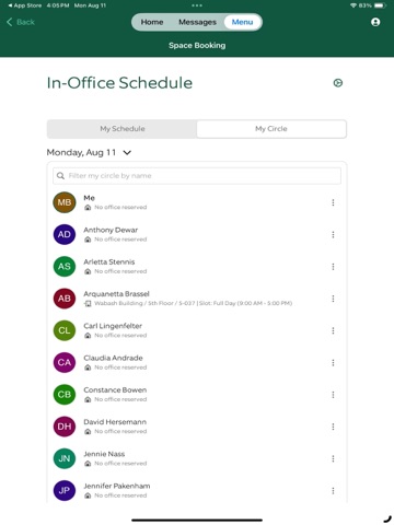App screenshot