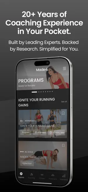 Made4 - Fitness & Running screenshot 2