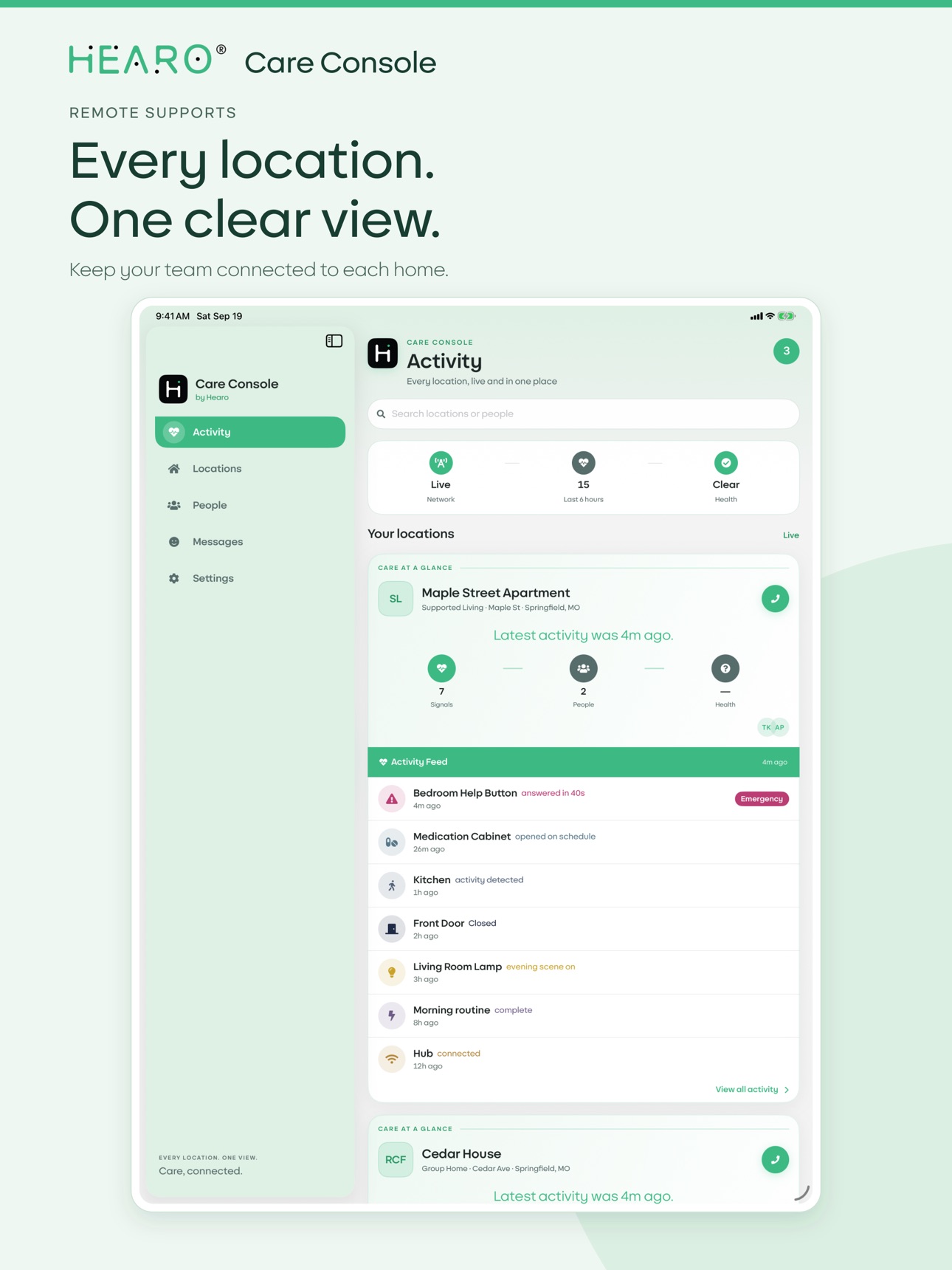Screenshot 9 of Hearo Care Console