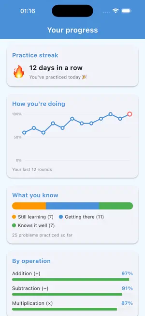 MathChirp - AI Math practice screenshot 2