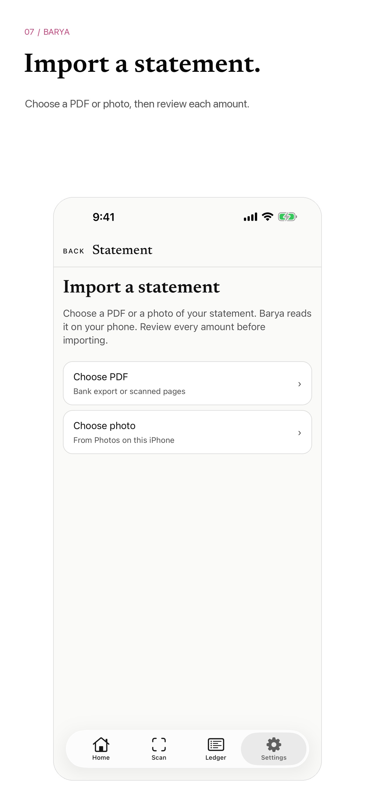 Screenshot 7 of Barya: Offline Expense Tracker