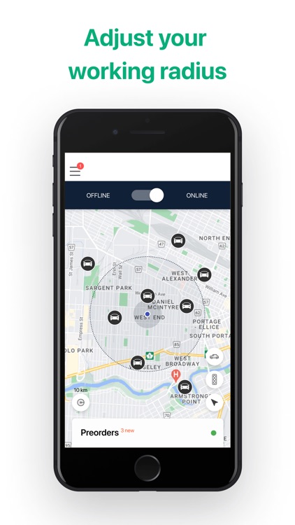 iCAB Driver App