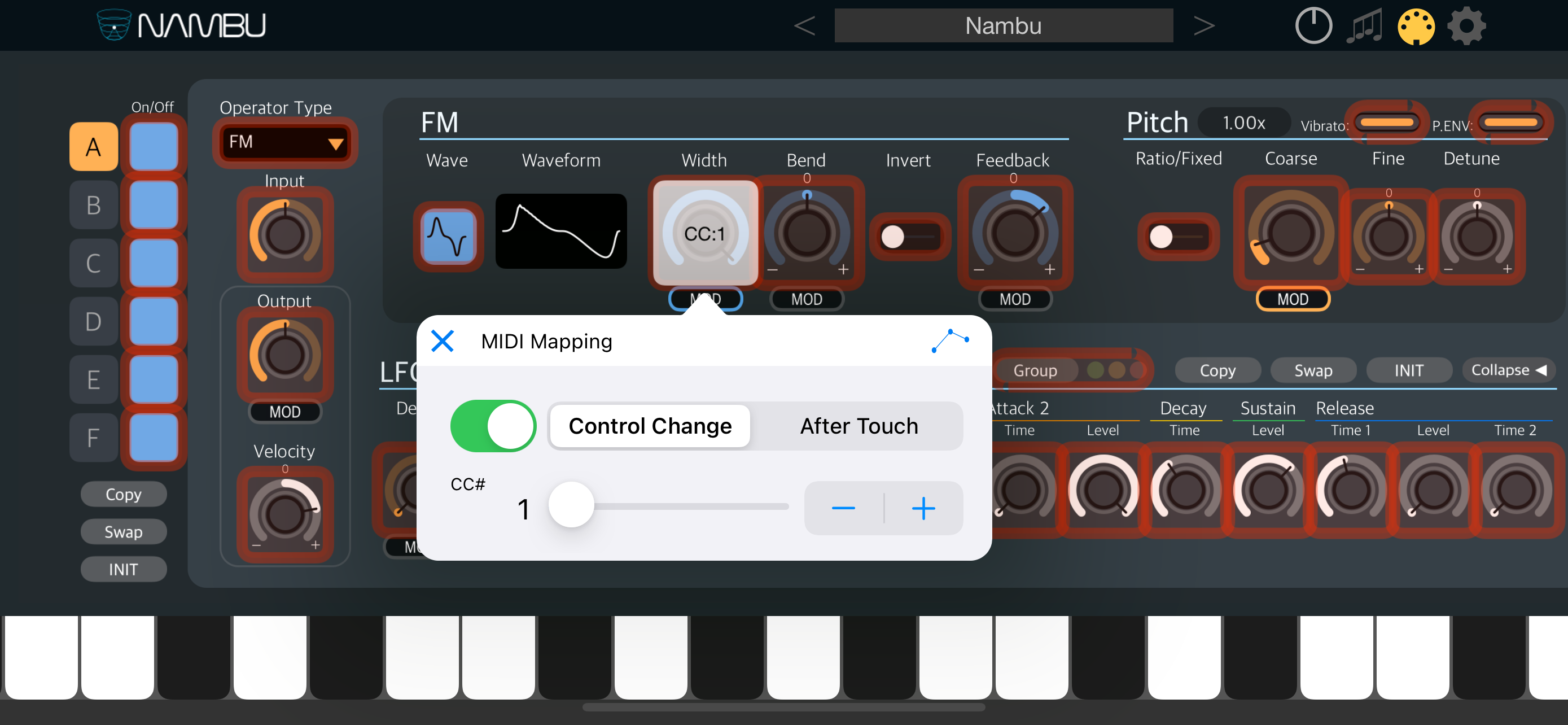 Nambu - AUv3 Plug-in Synth