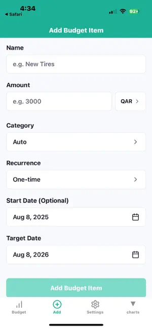Nanosave screenshot 1