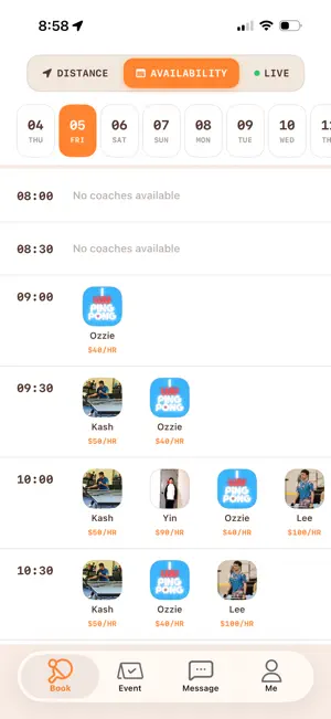 PingPangPal screenshot 2