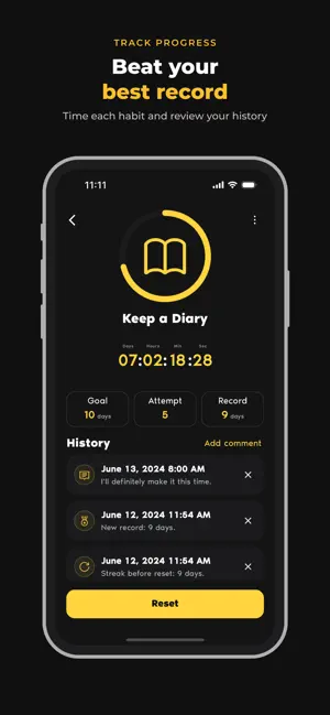 Habit Tracker: Goals & Streak screenshot 2