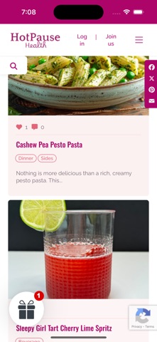 HotPause Health App Screenshot 1 of 8