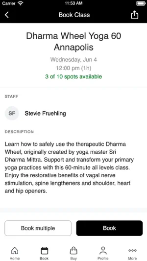 Yoga Factory Annapolis screenshot 3